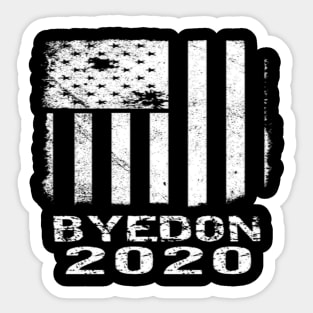 Joe Byedon 2020 President,Funny Biden vintage design american flag Sticker